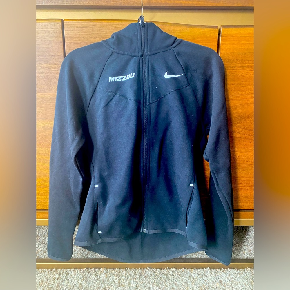 NIKE MIZZOU hooded zip warmup jacket